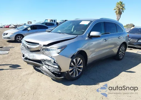 2016 Acura Mdx Technology Acurawatch Plus Packages/Technology Package из США, поврежденный, VIN 5FRYD4H40GB046962